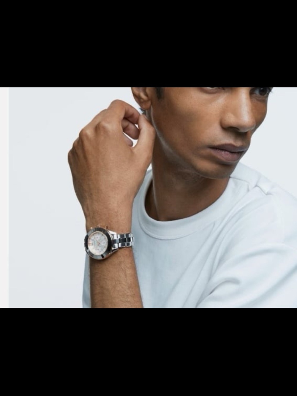 Swarovski Octea Lux Sport watch Swiss Made, Metal bracelet, Silver tone verified - Picture 9 of 13